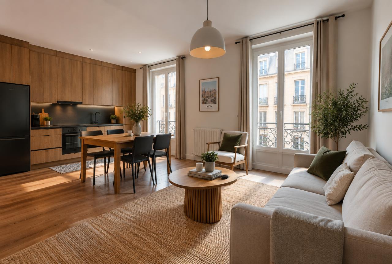 Appartement T2 rénové — Lyon 3e
